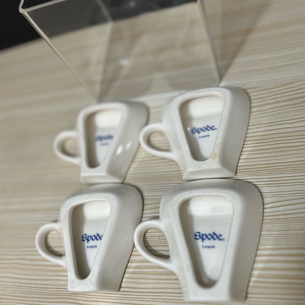 Spode Porcelain Tea bag holder set - Picture 6 of 9